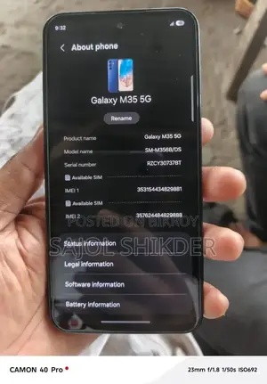 Samsung Galaxy M35 128 GB Blue