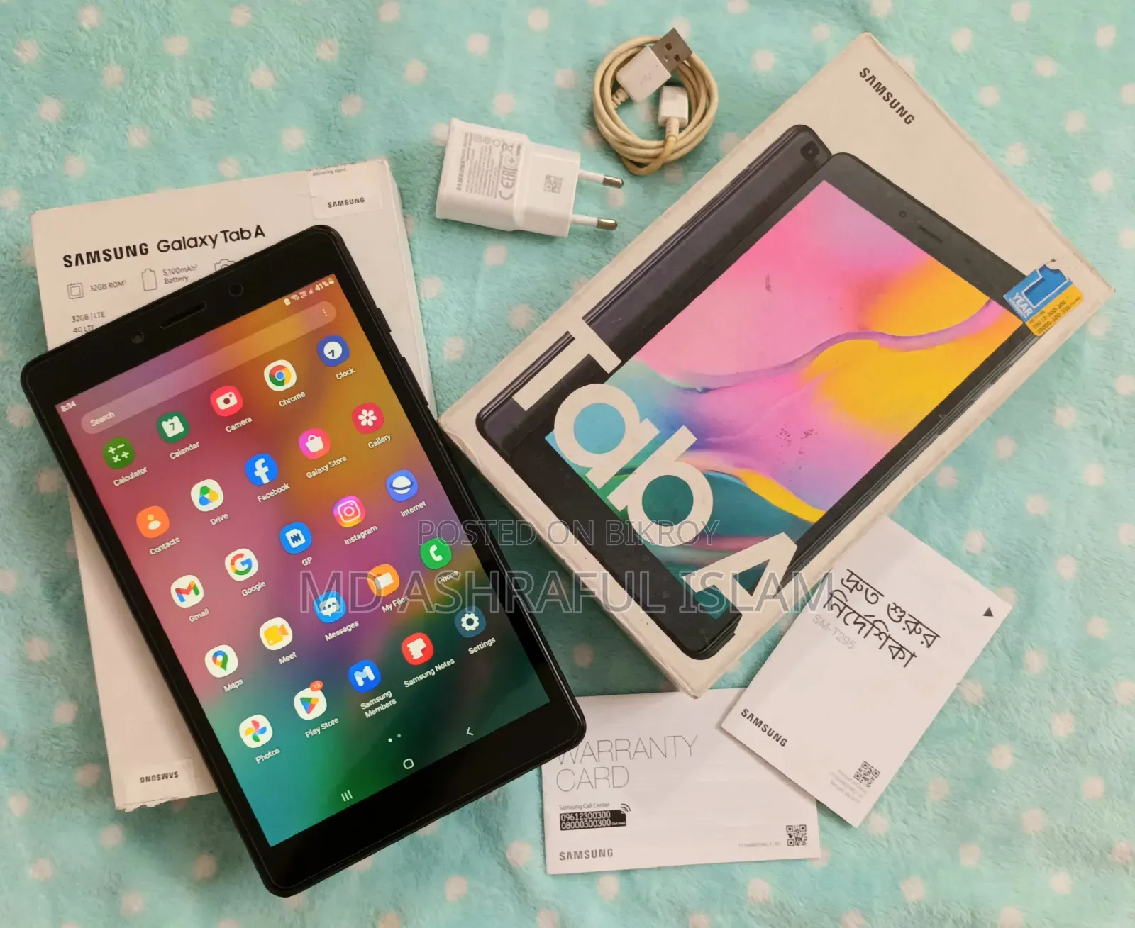 Samsung Galaxy Tab A 8.0 (2019) 32 GB Black