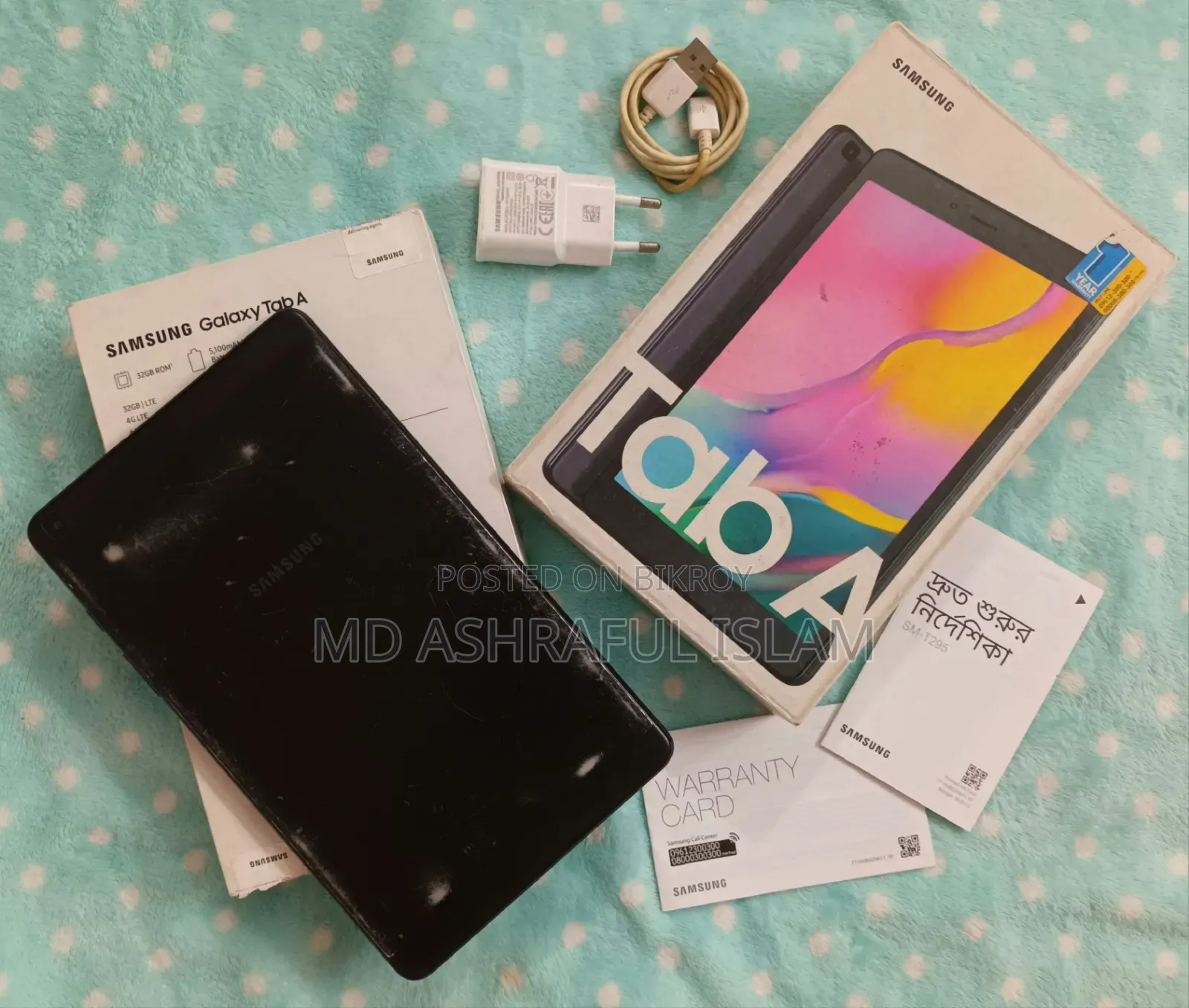 Samsung Galaxy Tab A 8.0 (2019) 32 GB Black