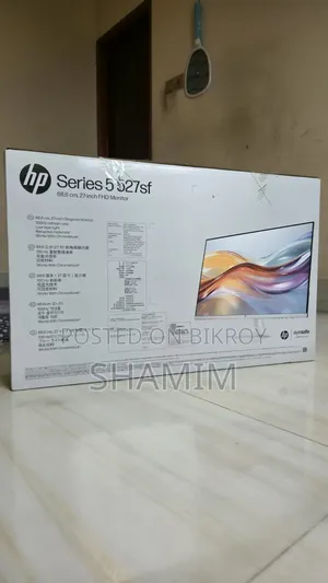 Hp Computer Monitor, 27-Inch