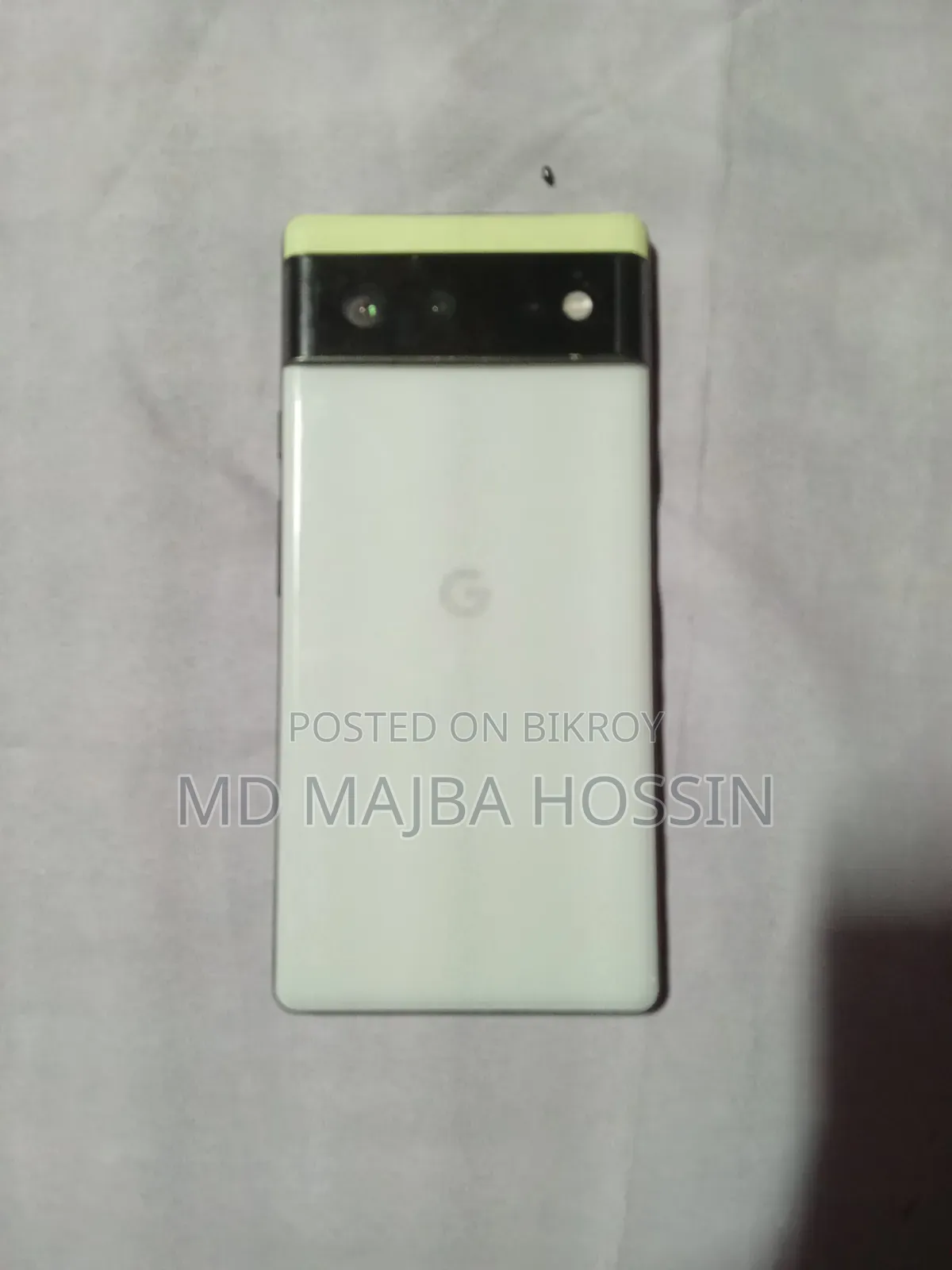 গুগল পিক্সেল ৬ ১২৮ জিবি হোয়াইট