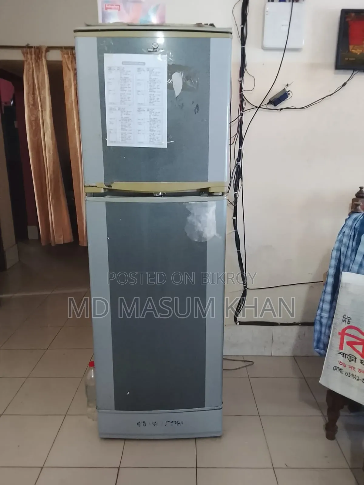 ফুল ফ্রেশ ফ্রিজ বিক্রি হবে।