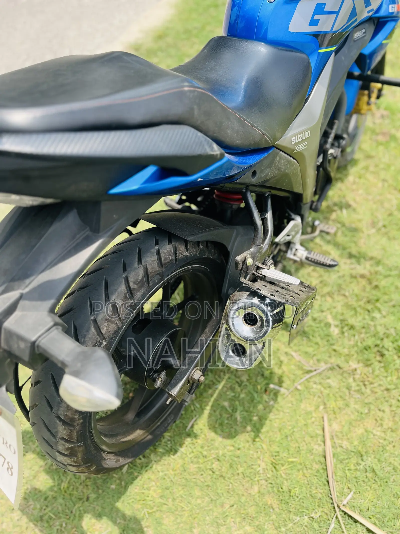 Suzuki Gixxer Monotone 2022 Blue