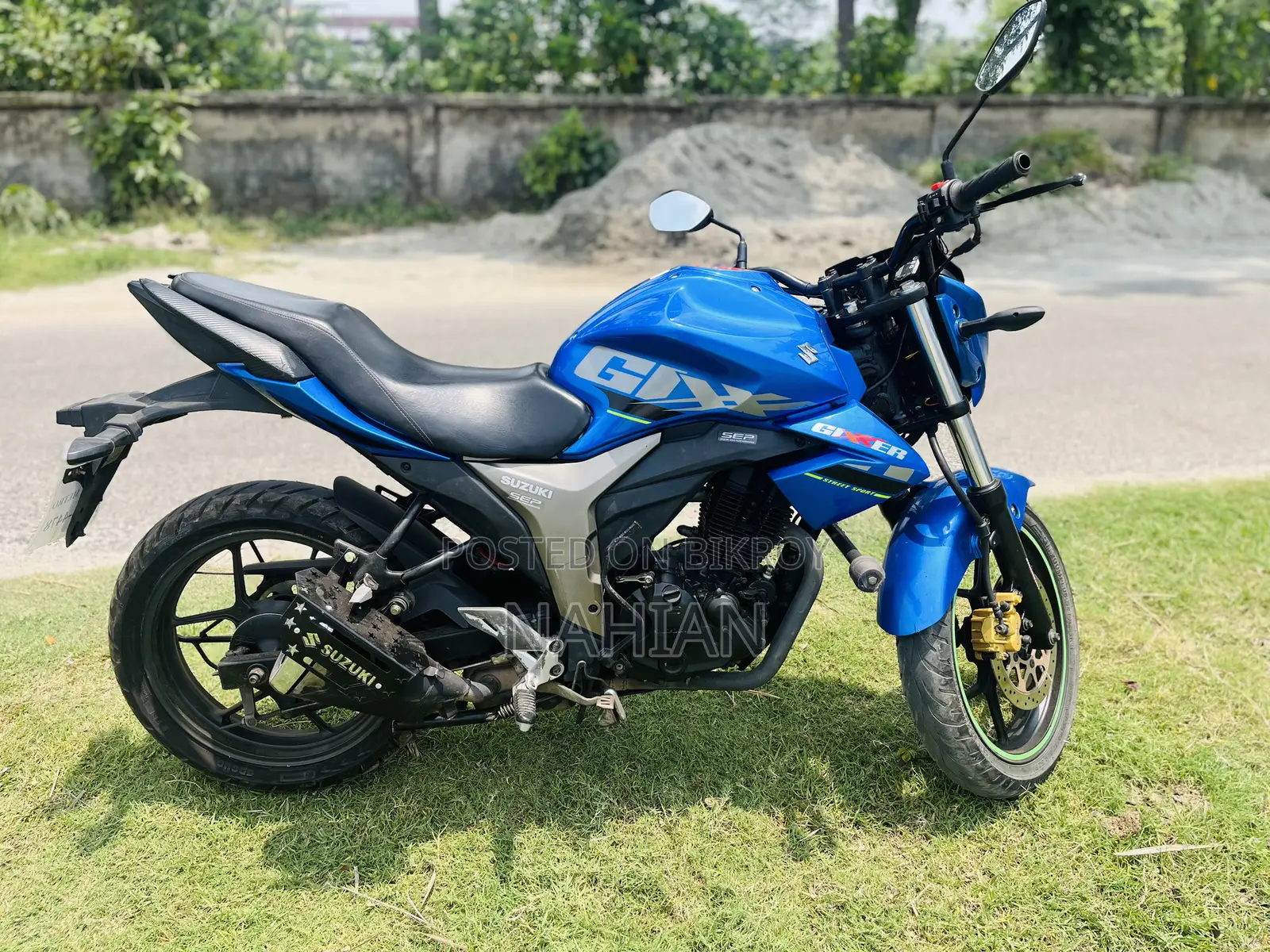 Suzuki Gixxer Monotone 2022 Blue