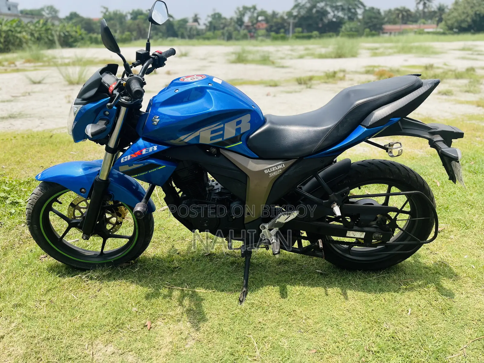 Suzuki Gixxer Monotone 2022 Blue
