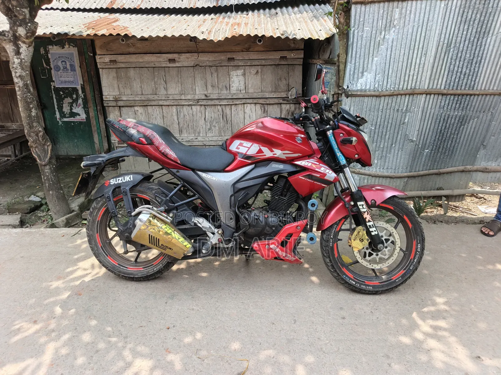 Suzuki Gixxer Monotone 2018 Red