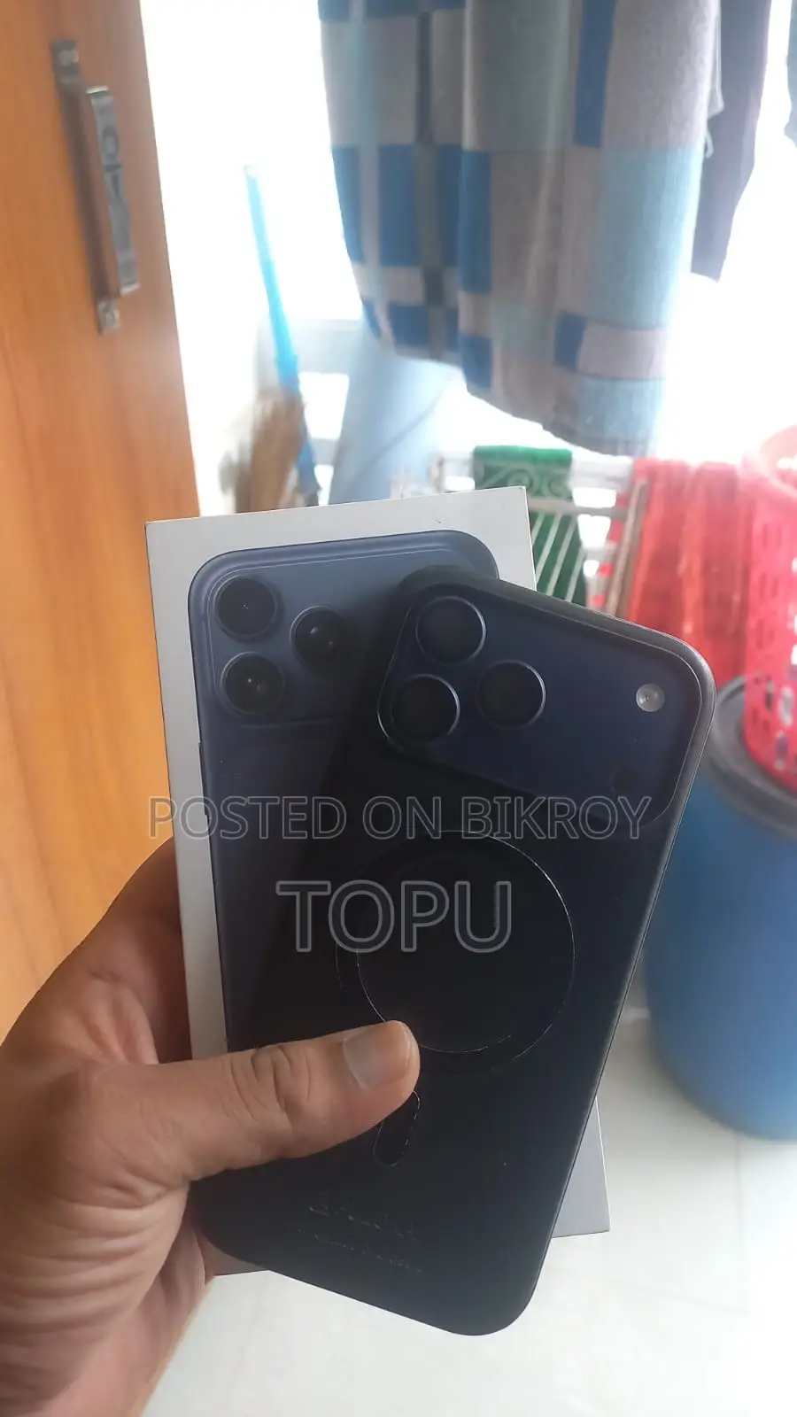অ্যাপল আইফোন ১৭ প্রো ম্যাক্স ২৫৬ জিবি ব্লু