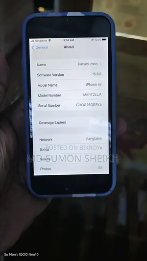 Apple iPhone 6s 16 GB Silver