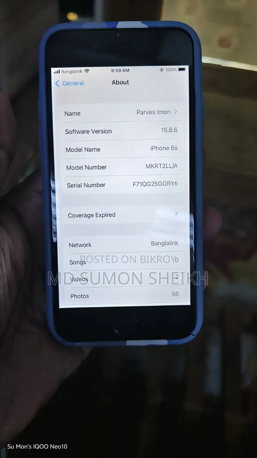 Apple iPhone 6s 16 GB Silver