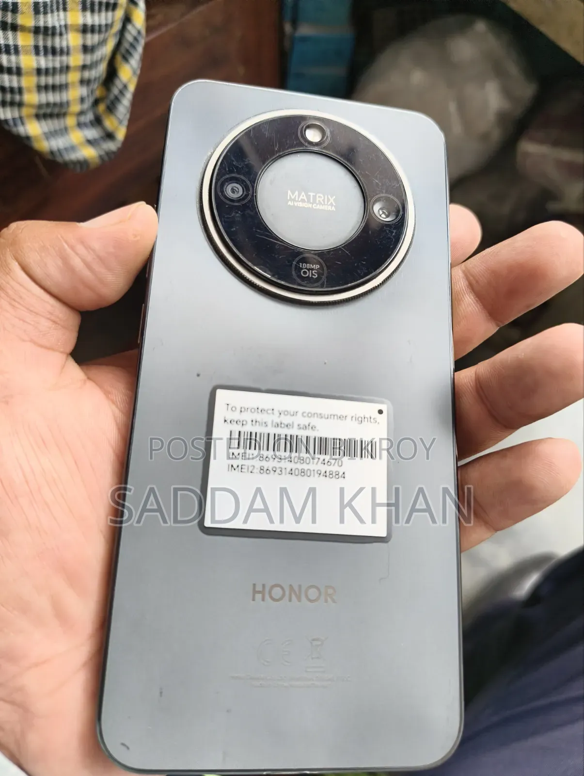 Honor X9d 256 GB Black