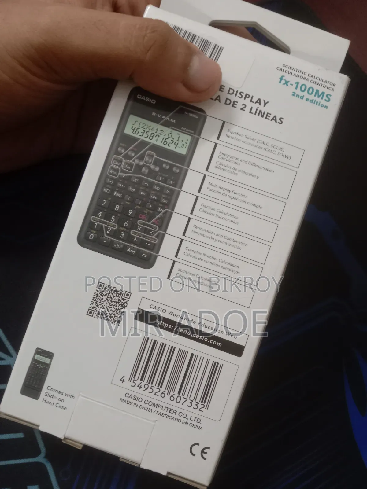 Casio Fx-100ms 2nd Edition. (Minor Used. Few Months)