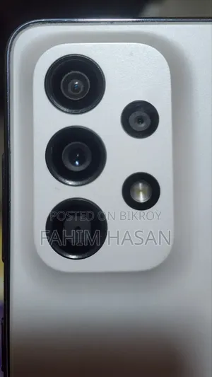 স্যামসাং গ্যালাক্সি এ৭৩ ৫জি ১২৮ জিবি সাদা