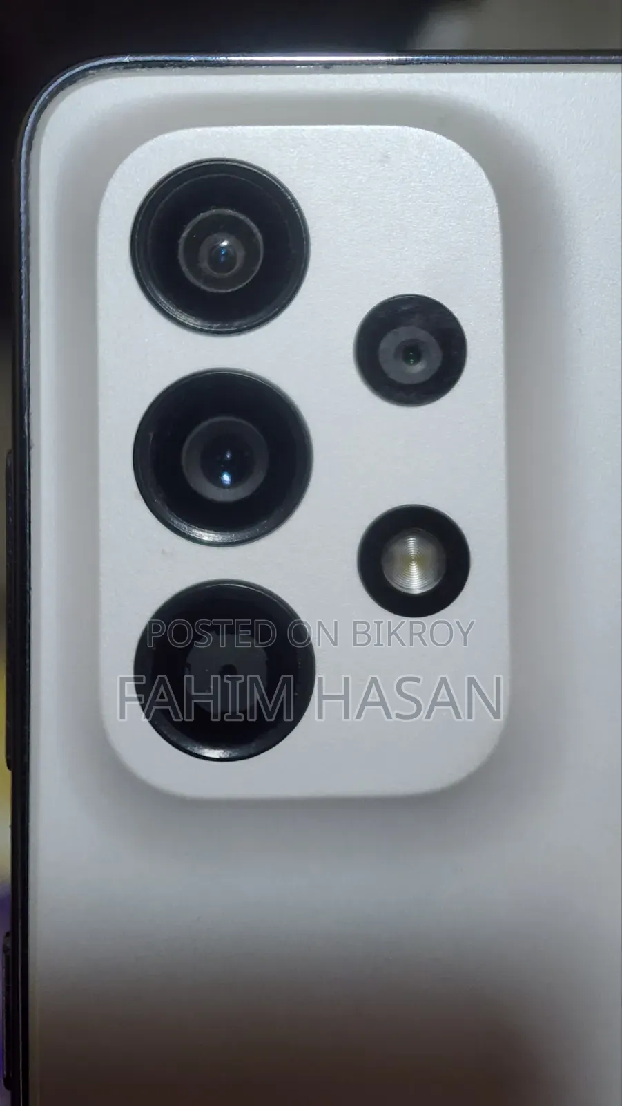 স্যামসাং গ্যালাক্সি এ৭৩ ৫জি ১২৮ জিবি সাদা