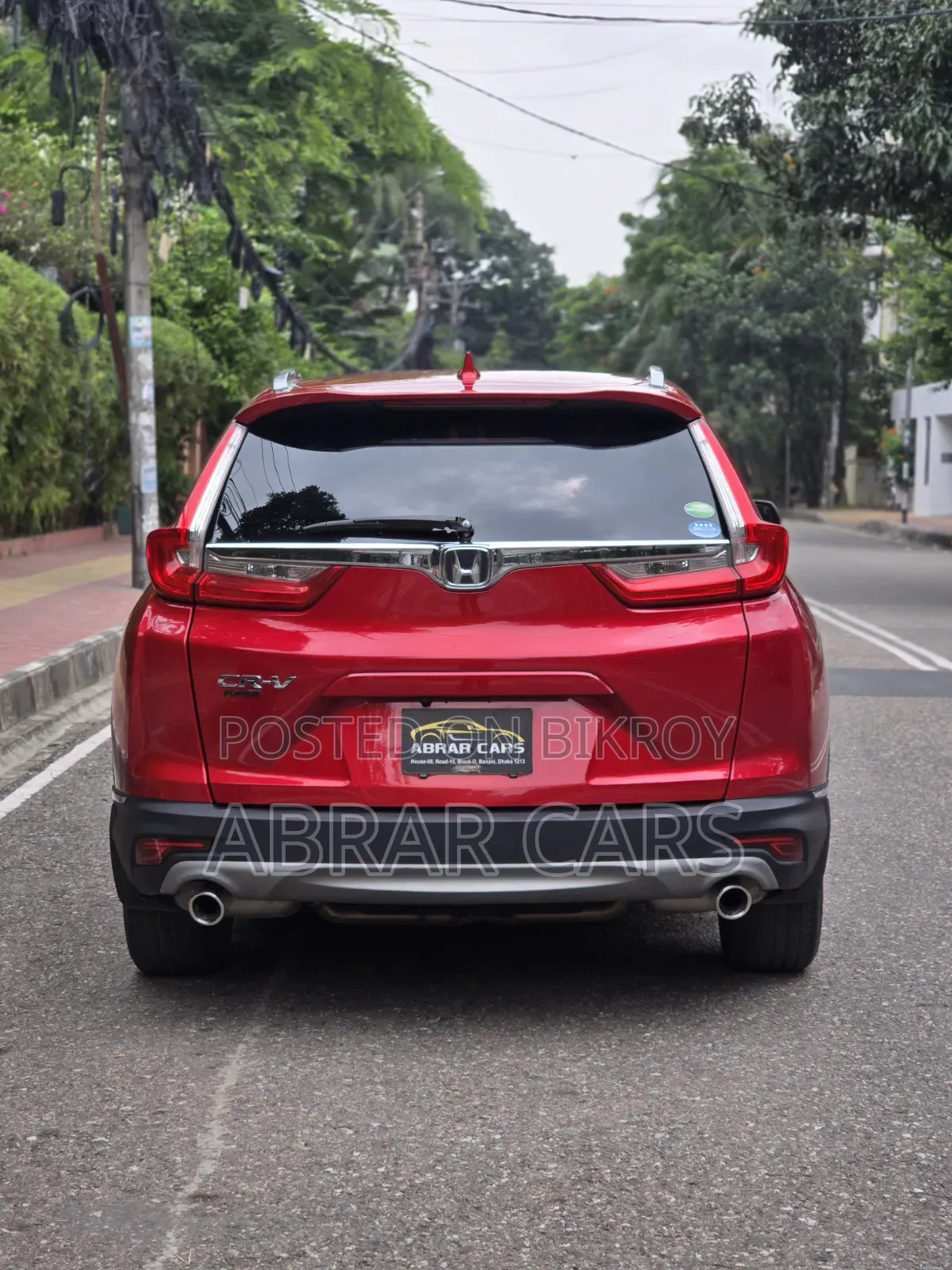 Honda CR-V EX FWD 2018 Red