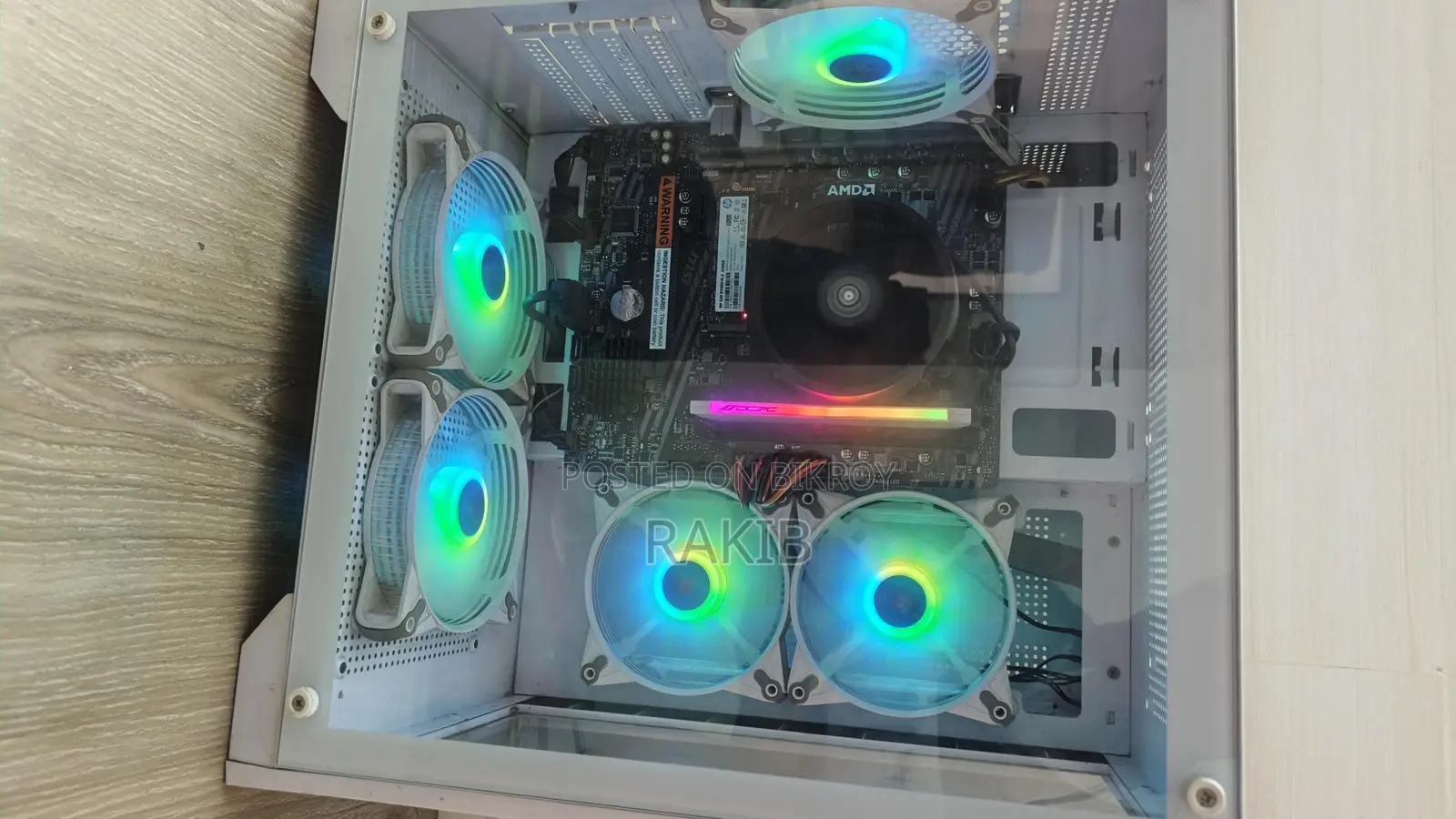 Desktop Computer 8GB AMD Ryzen 5 SSD 256GB