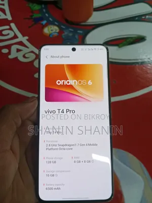 Vivo T4 Pro 128 GB White