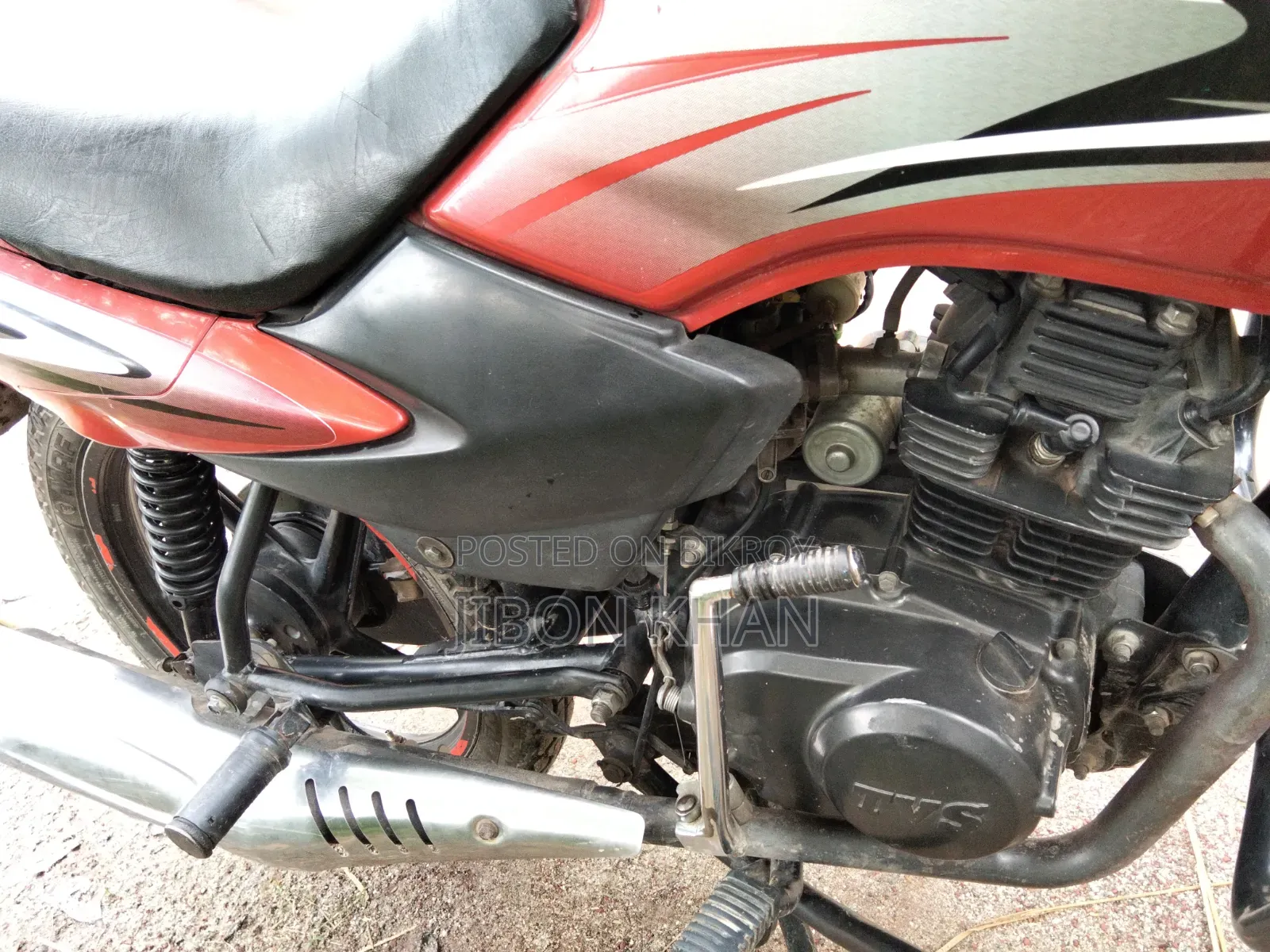 TVS Metro 2019 Red