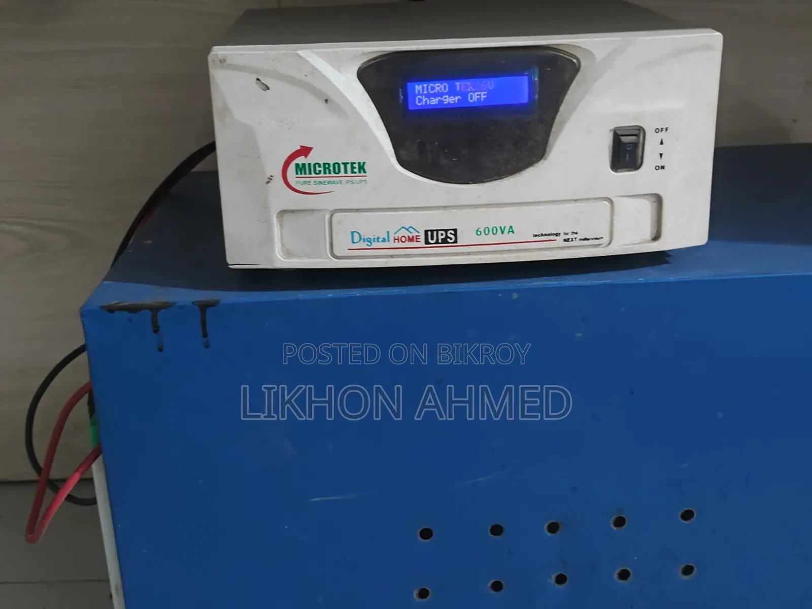 600 Va Microteck Ips Pure Sine Wave With 200 Ah Battery