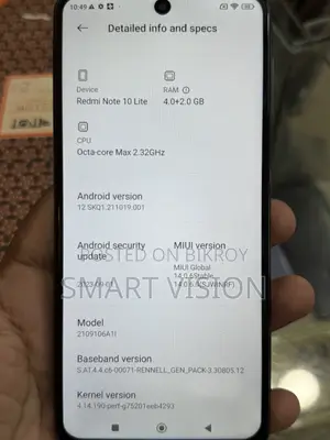 Xiaomi Mi Note 10 Lite 128 GB Black