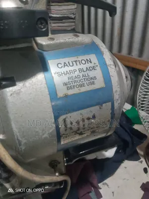 Cutting machine running, take it if anyone needs it