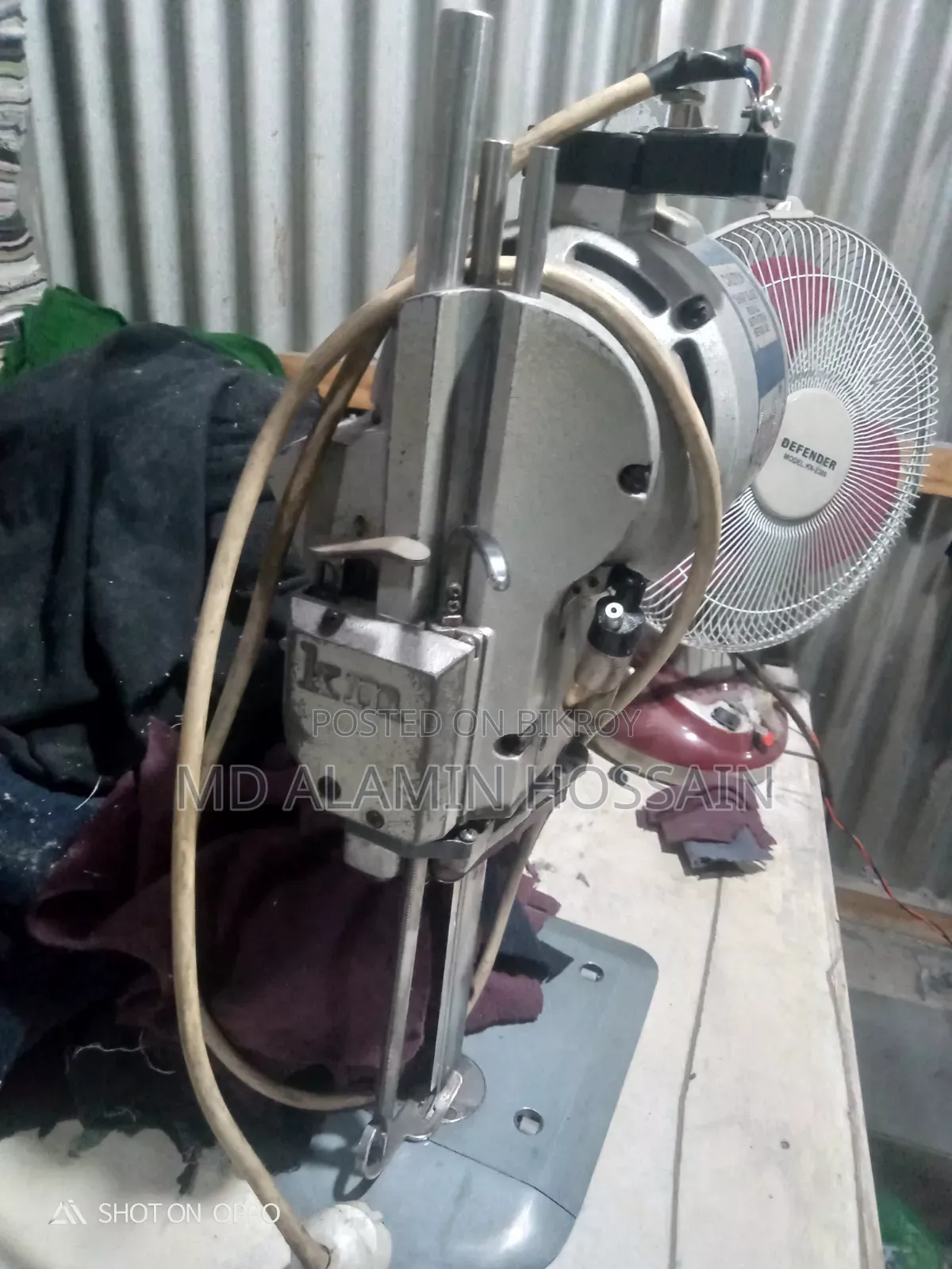 Cutting machine running, take it if anyone needs it