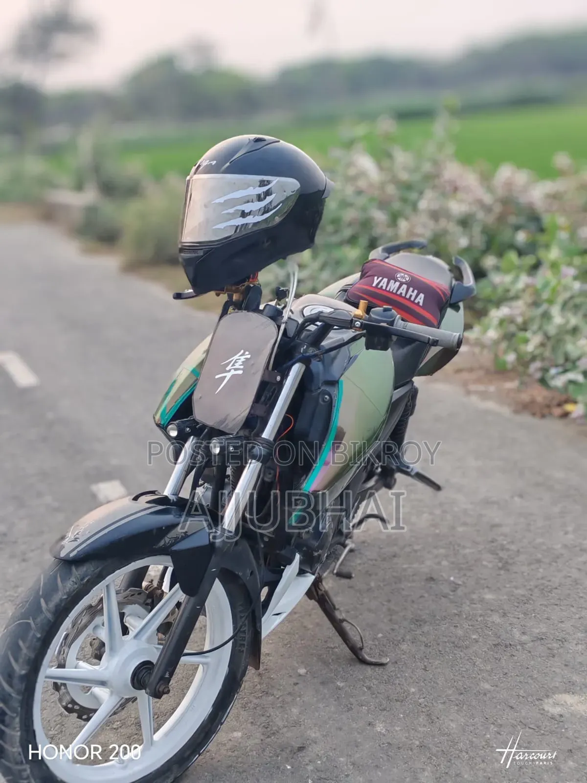 টিভিএস অ্যাপাচি আরটিআর ১৬০ ২ভি ২০১৮ নীল