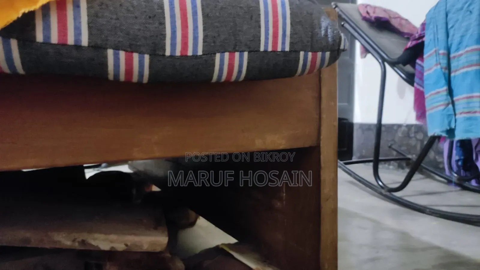 Teak wood double bed | Bed