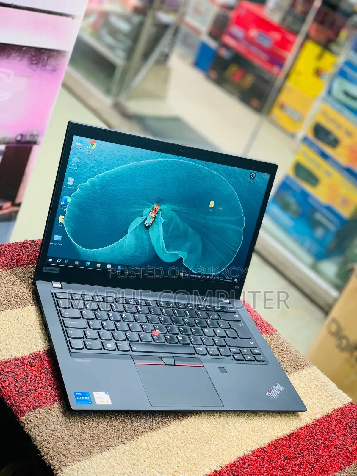 Laptop Lenovo ThinkPad T14s Gen 1 8GB Intel Core I5 SSD 256GB