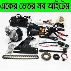 Electric Motor Kit for Bicycle 24v 250w + 2 pieces Battery 30 Ah