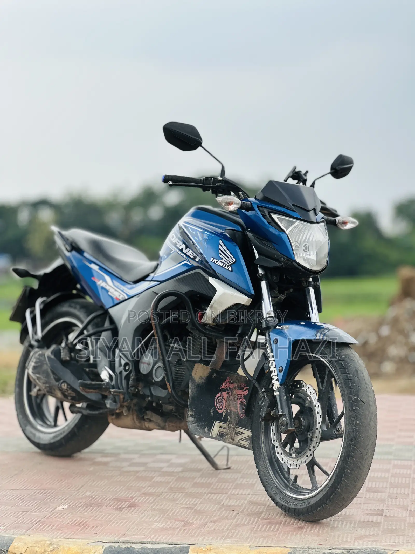 Honda Hornet 2018 Blue