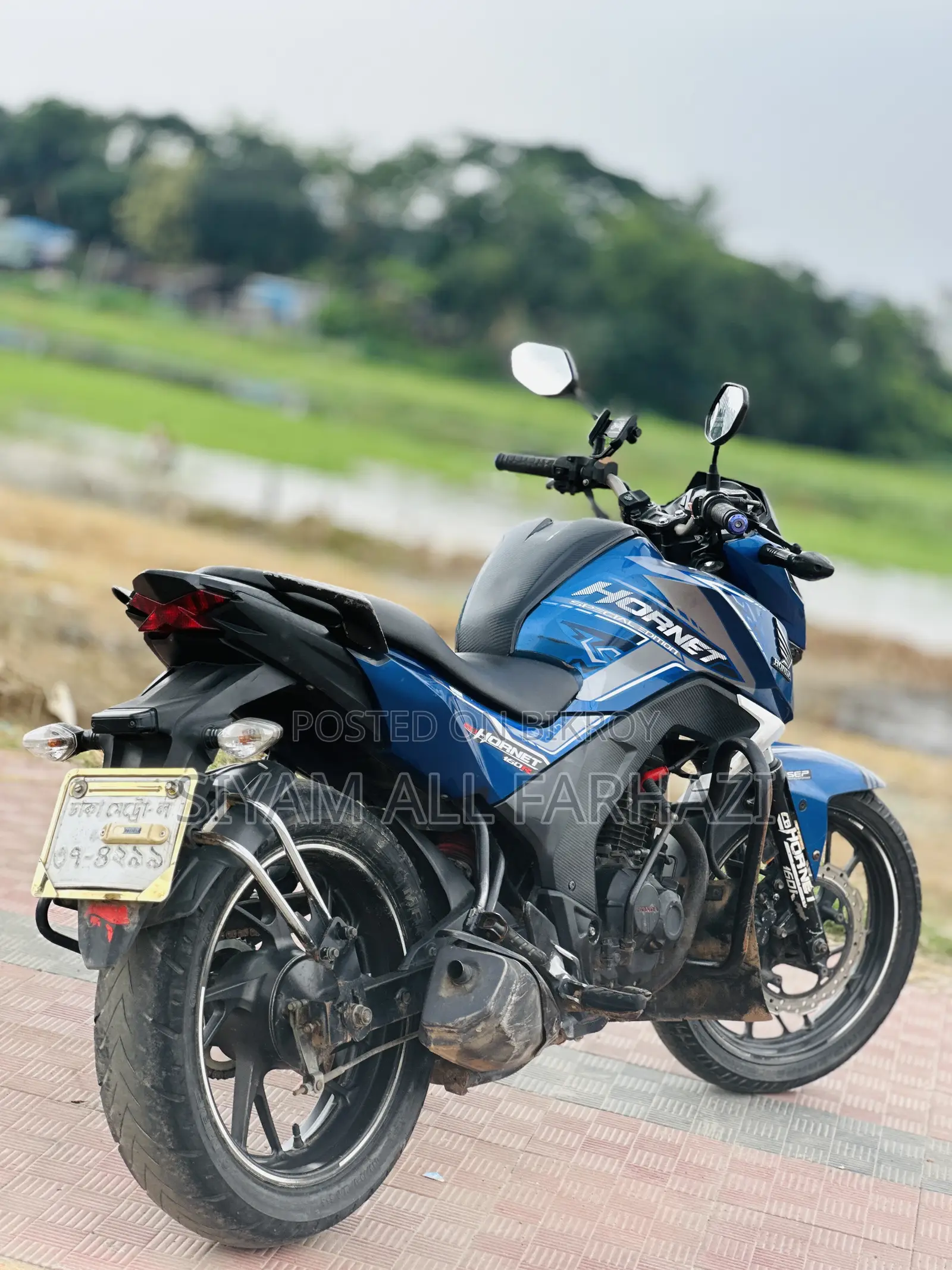 Honda Hornet 2018 Blue