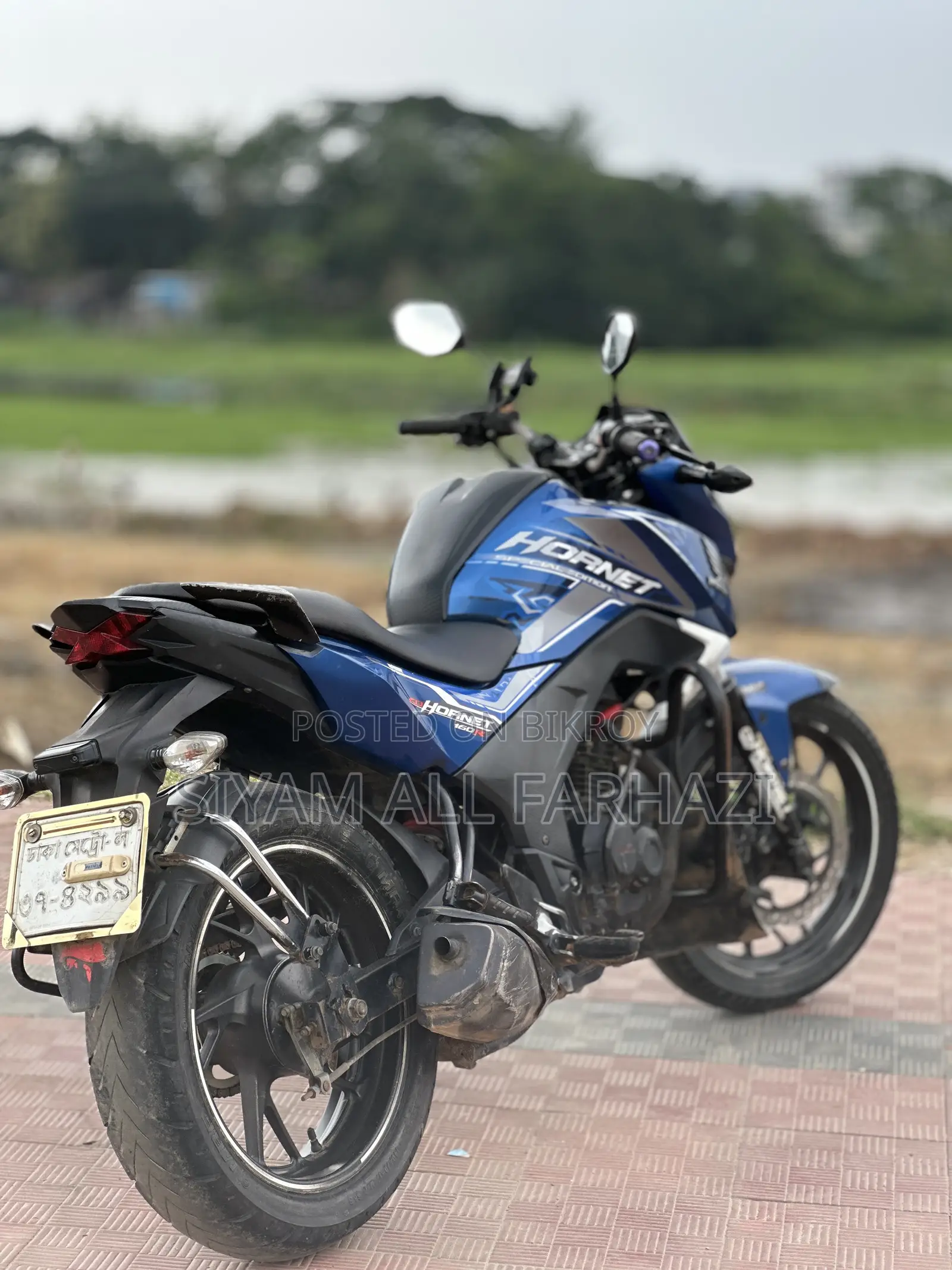 Honda Hornet 2018 Blue