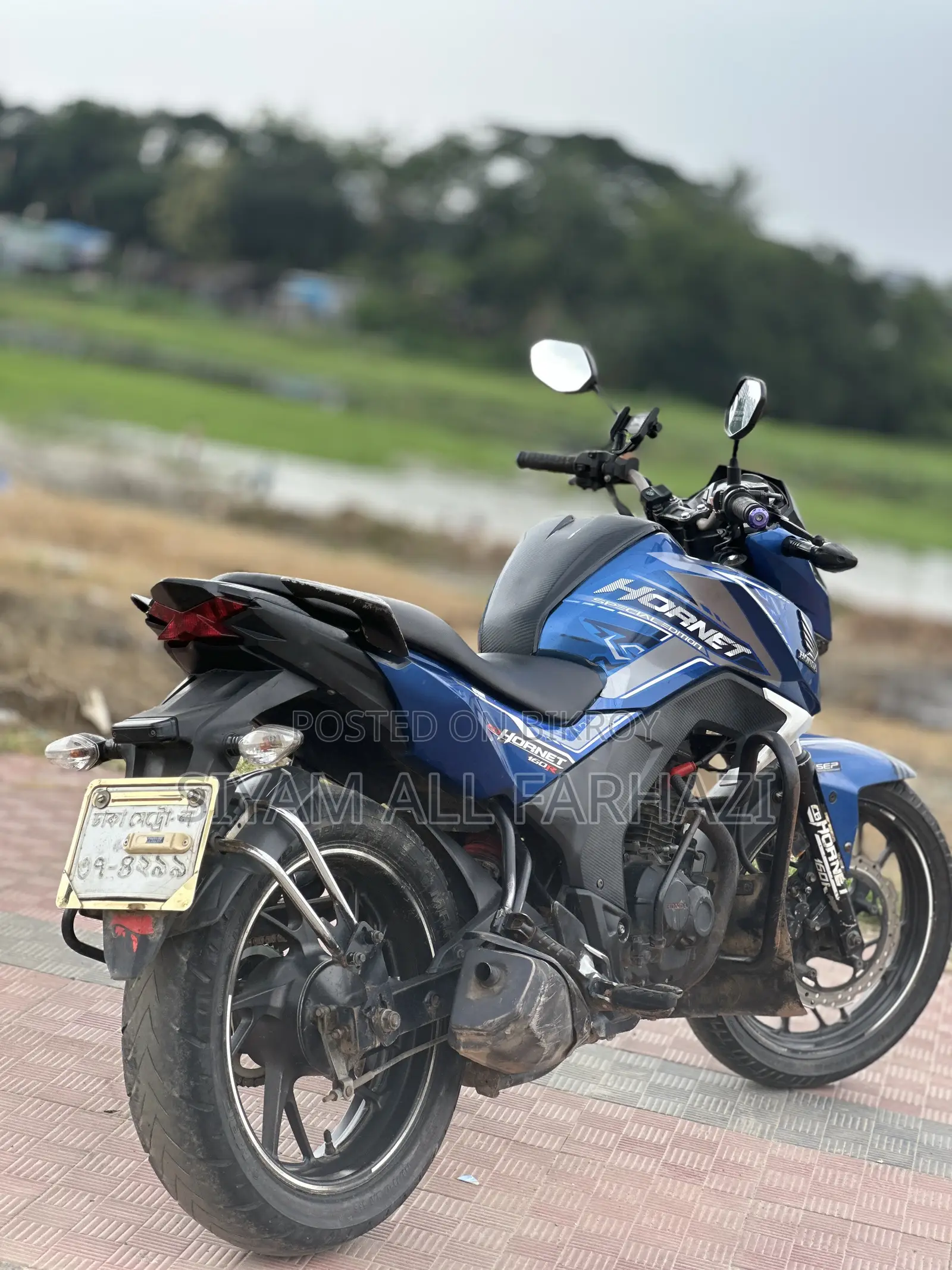 Honda Hornet 2018 Blue