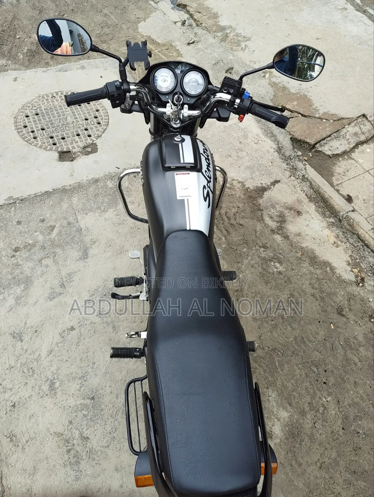 Hero Splendor Plus Sports 2025 Black
