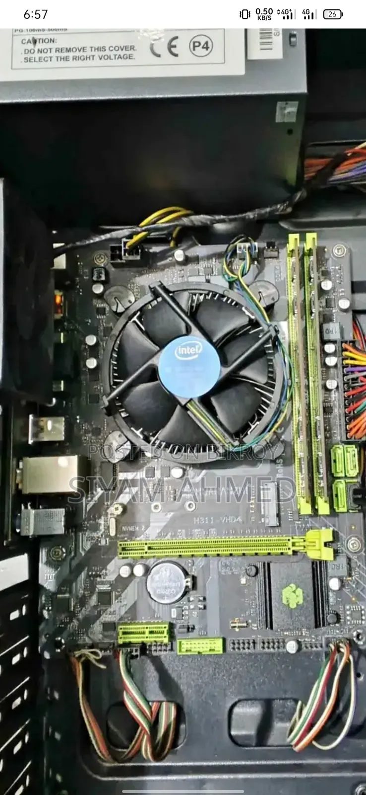 Desktop Computer 8GB Intel Core I3 SSD 128GB