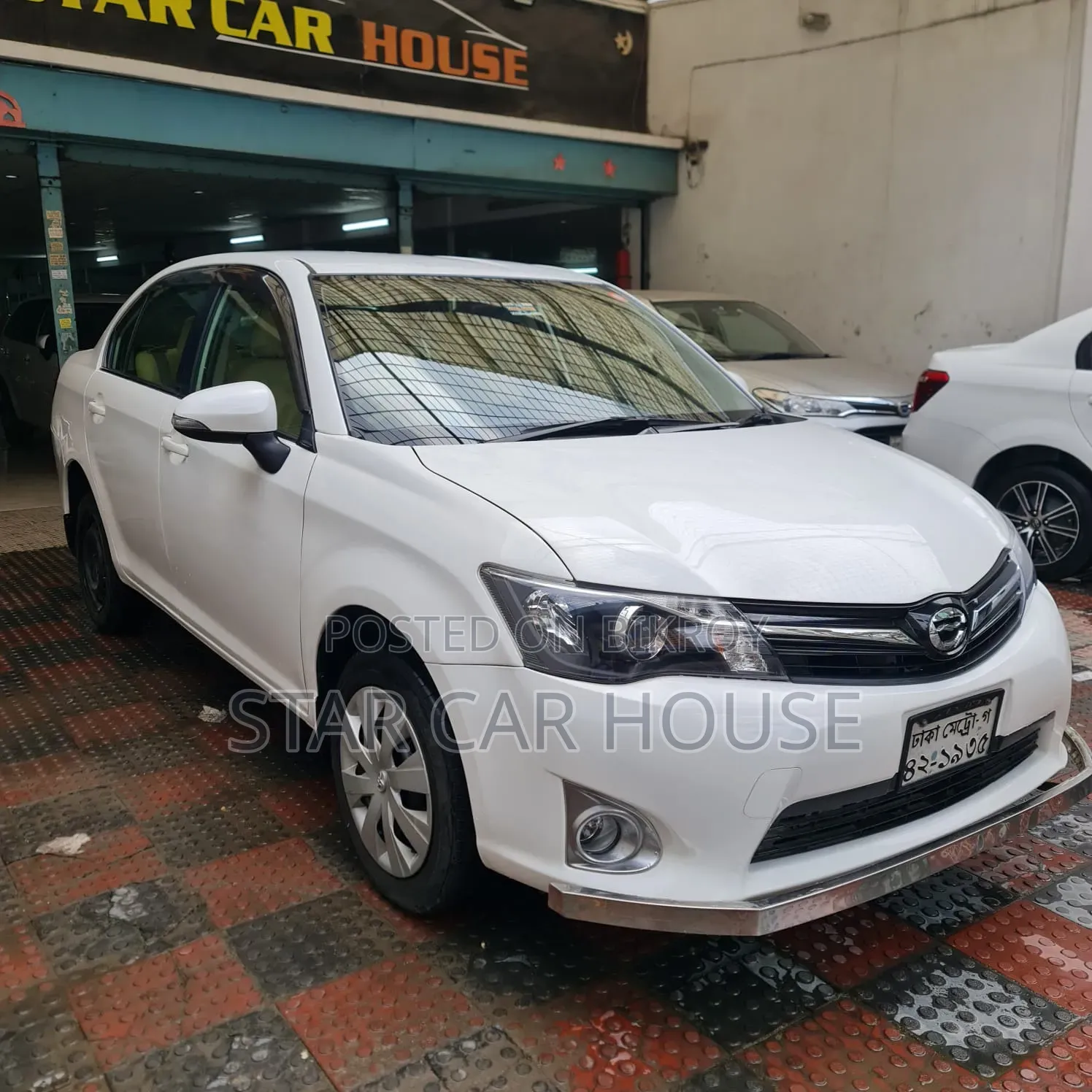 Toyota Axio 2013 White