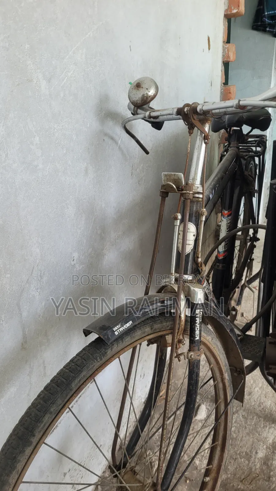 A bicycle will be sold