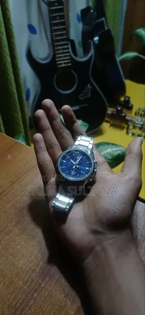 Bulova Chronograph Blue Dial Stainless Steel 43mm Men’s Watch 98a259
