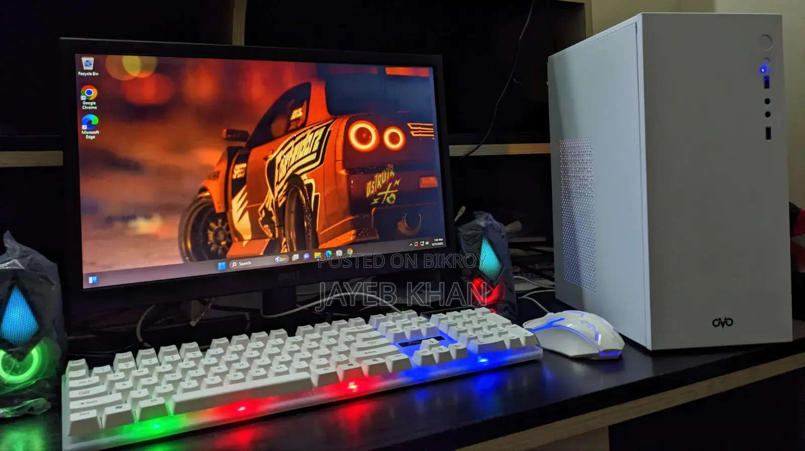 Desktop Computer Gigabyte GB-BKi3A-7100 8GB Intel Core i3 SSD 128GB