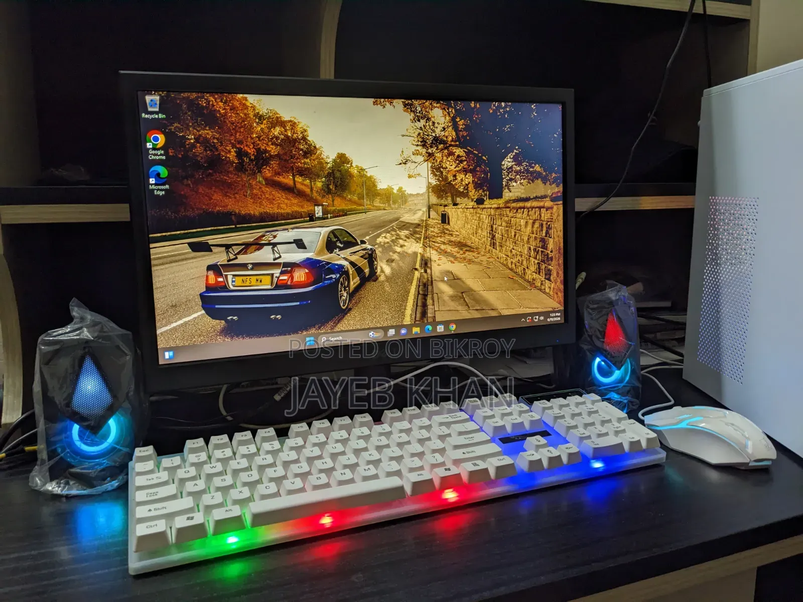 Desktop Computer Gigabyte GB-BKi3A-7100 8GB Intel Core i3 SSD 128GB