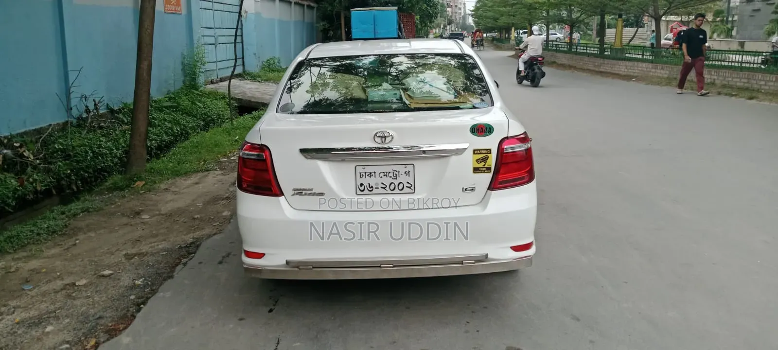 Toyota Axio 1.5 G 4 Wheel Drive 2015 White