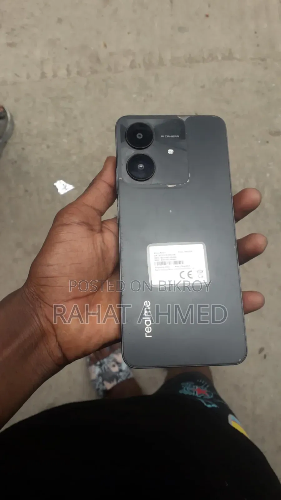 Realme Note 60x 128 GB Black