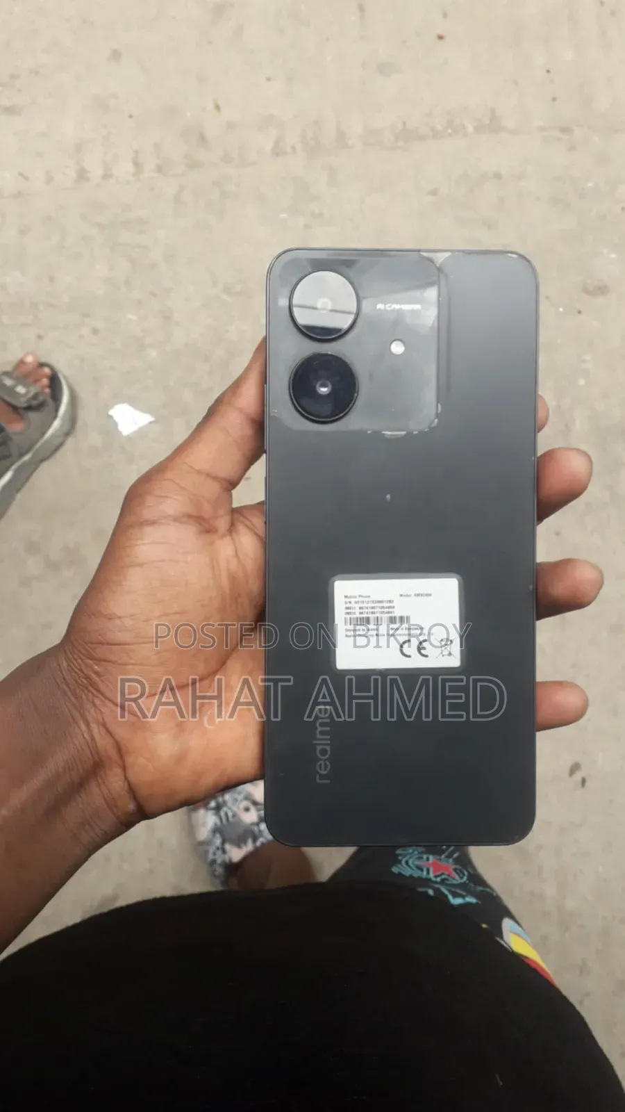 Realme Note 60x 128 GB Black