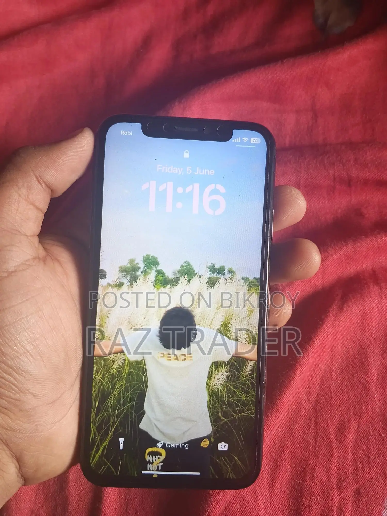 Apple iPhone X 64 GB Black