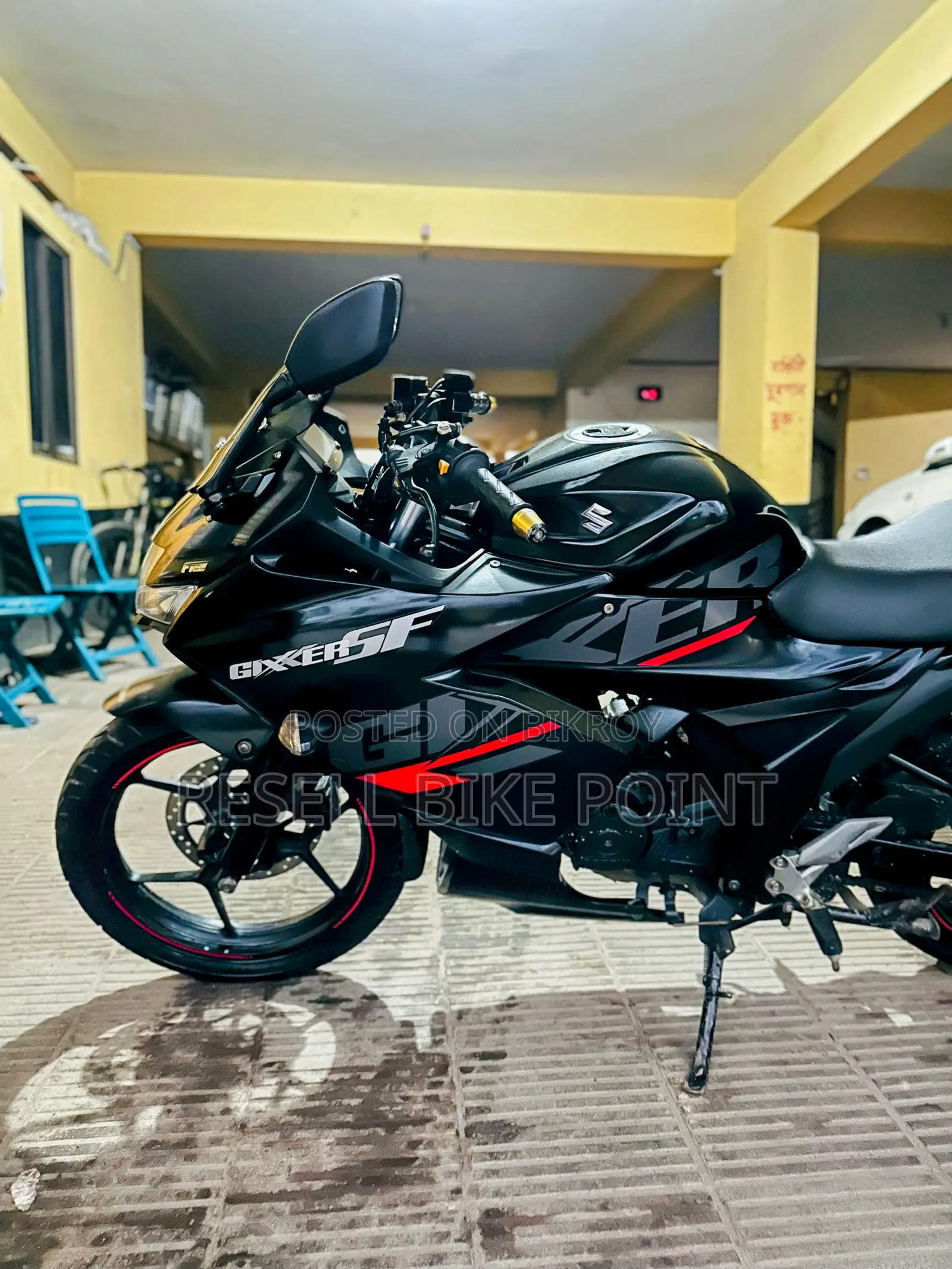 Suzuki Gixxer SF FI 2022 Black