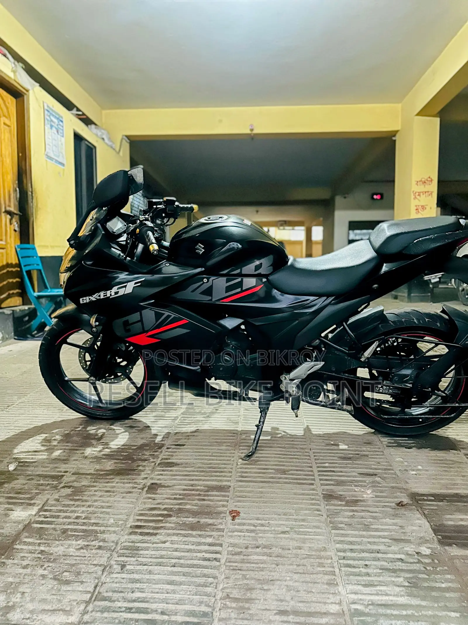Suzuki Gixxer SF FI 2022 Black