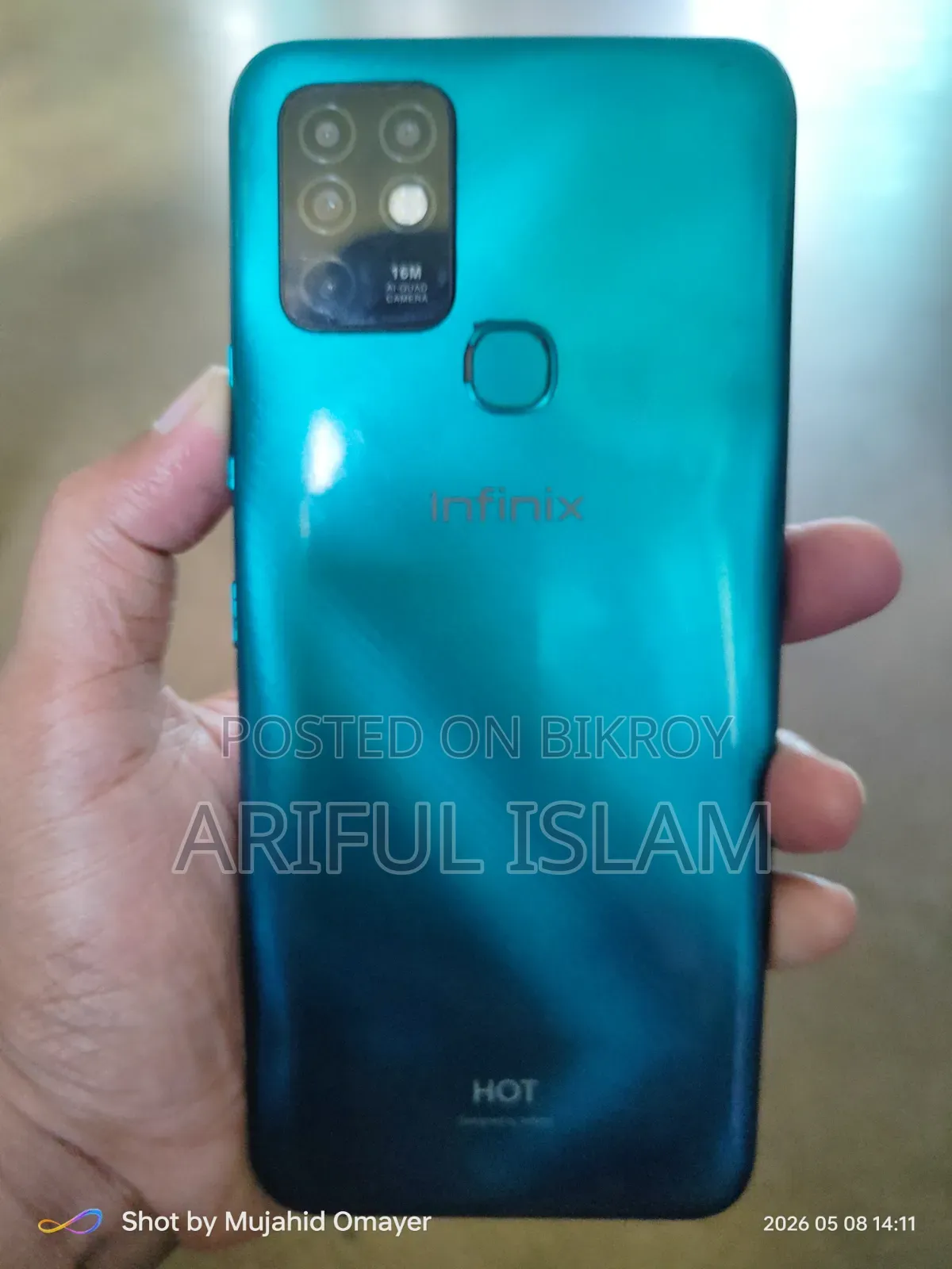 Infinix Hot 10 128 GB Purple