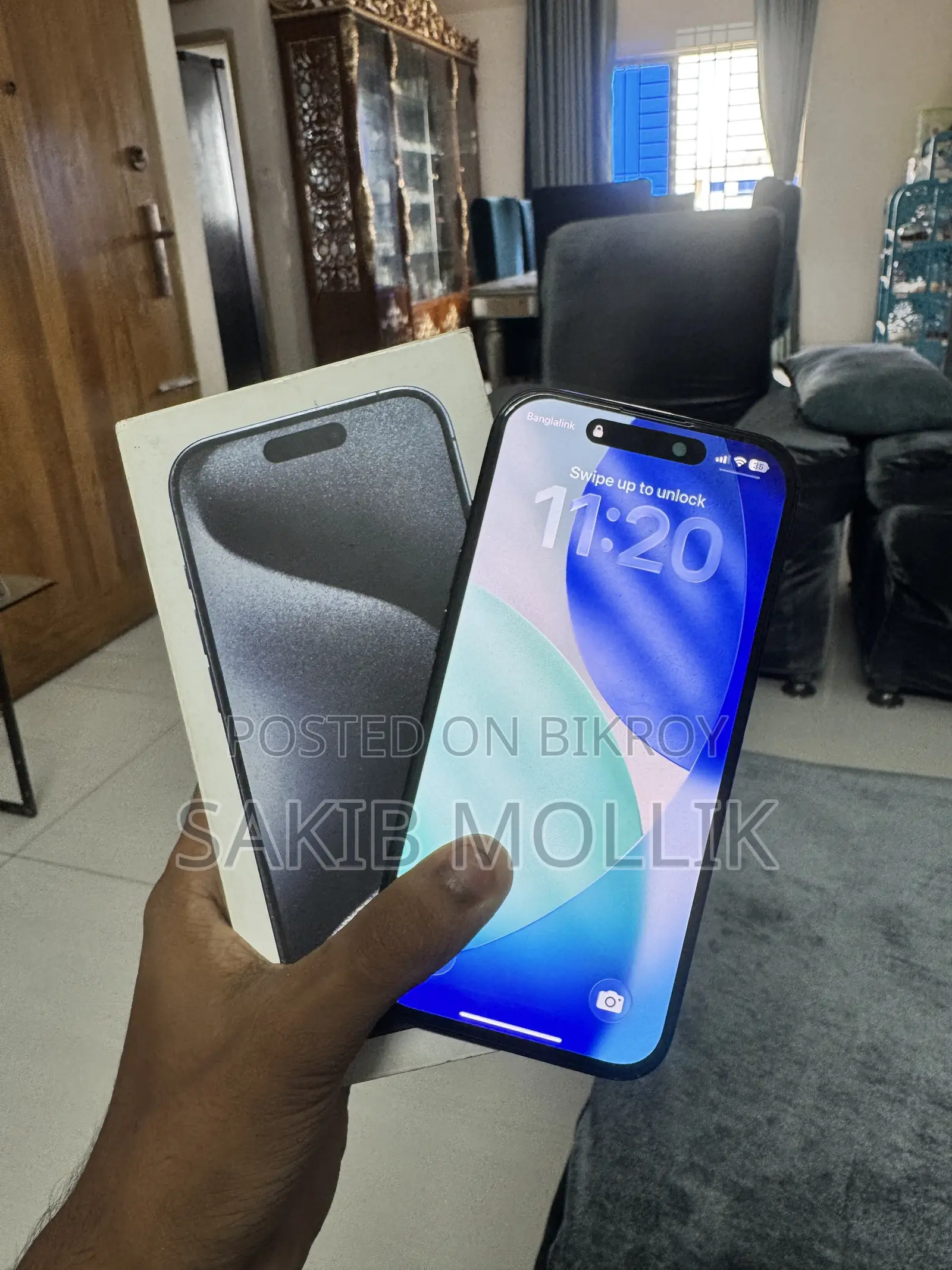 Apple iPhone 15 Pro 256 GB Blue
