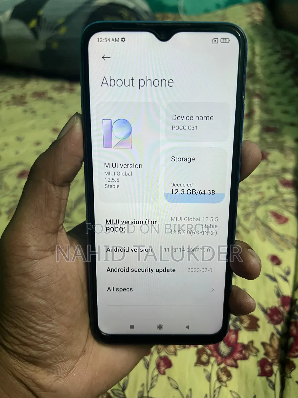 Xiaomi Poco C40 64 GB Blue