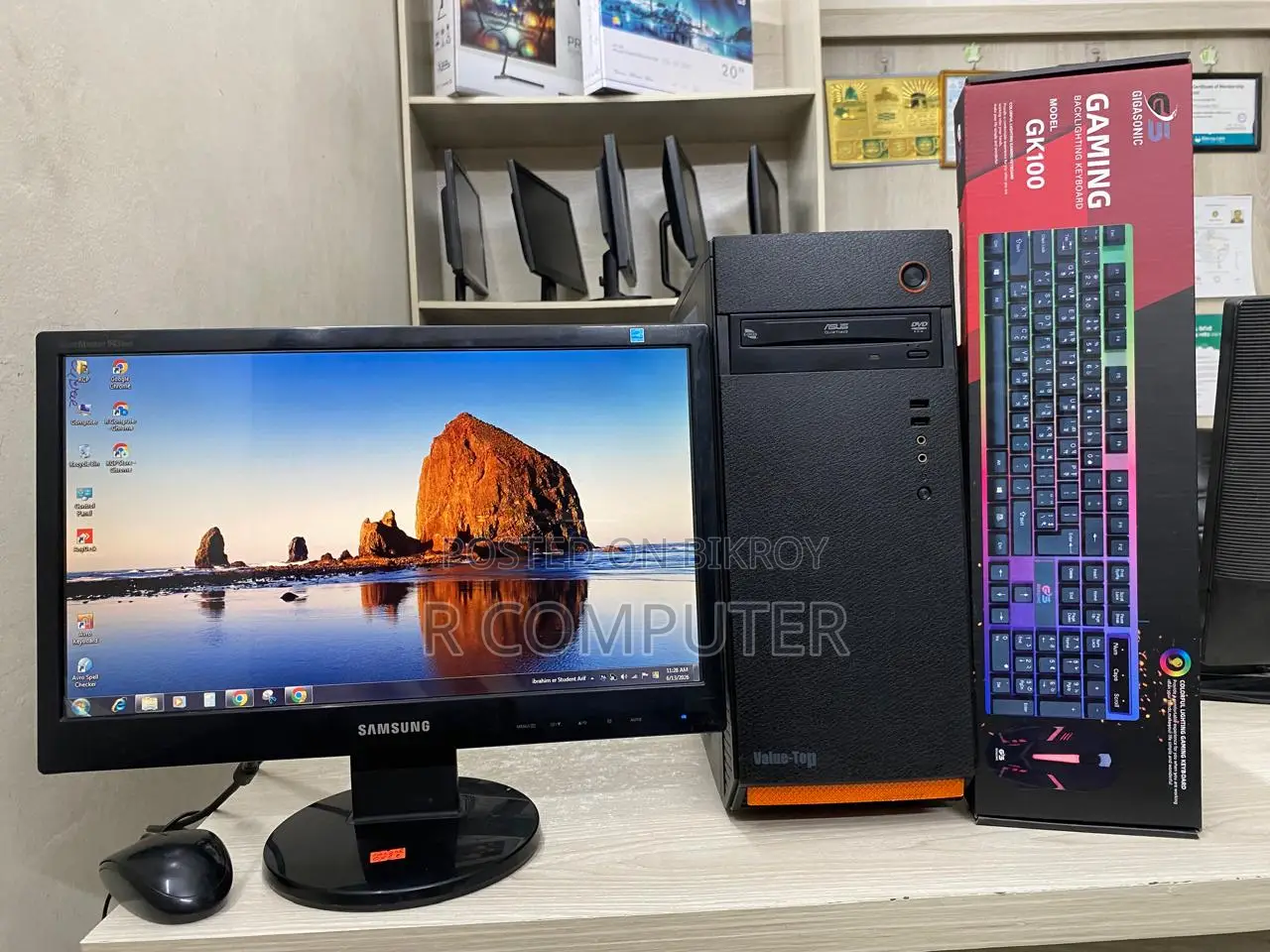 Desktop Computer 8GB Intel Core i5 SSD 128GB